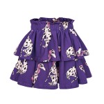 Spódnica Falbany - dalmatyńczyk śliwkowy / Dear Sophie