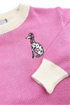 Sweter - dalmatyńczyk różowy / Dear Sophie