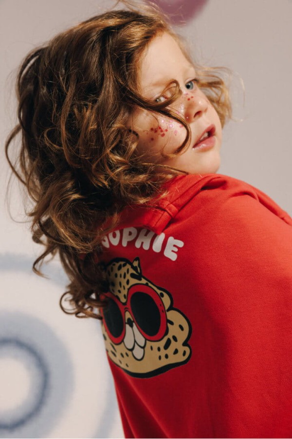 Bluza bufiasta - chomik ceglasty / Dear Sophie