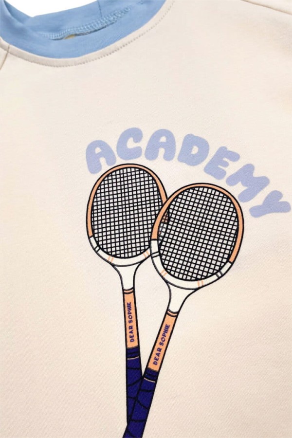 T-shirt - tenis ecru / Dear Sophie