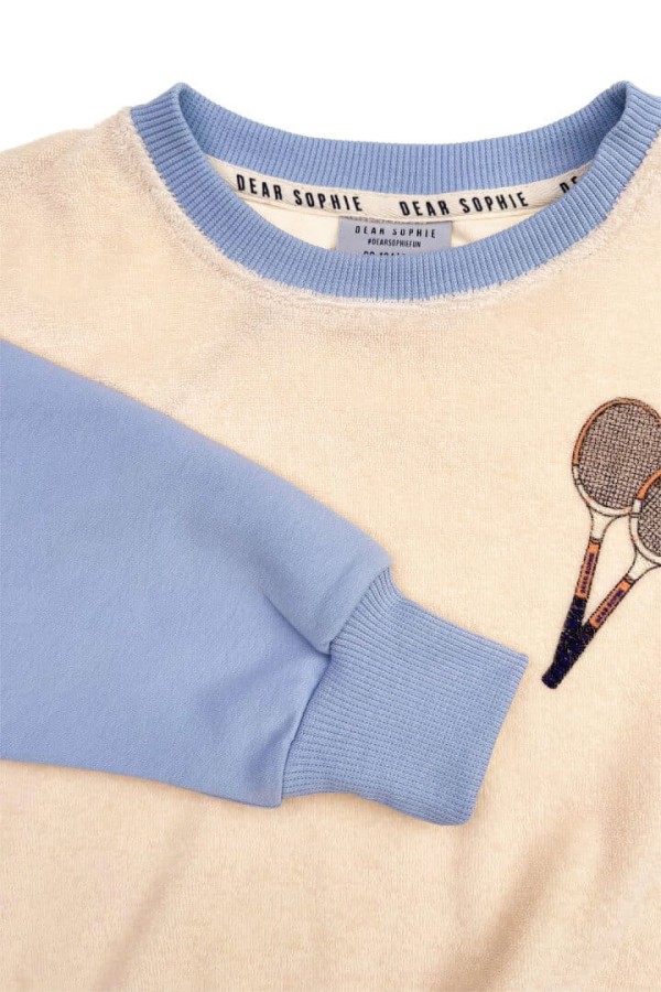 Bluza Frotte - tenis niebieski / Dear Sophie