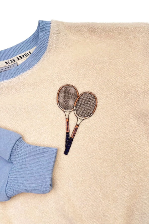 Bluza Frotte - tenis niebieski / Dear Sophie