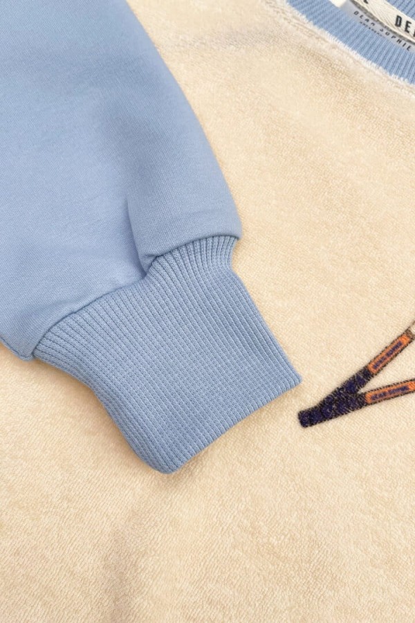 Bluza Frotte - tenis niebieski / Dear Sophie