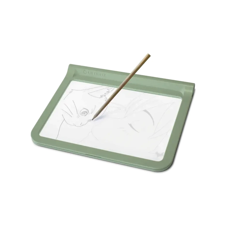 Podświetlany tablet do nauki pisania i rysowania KIDYDRAW-PRO - zielony / Kidywolf