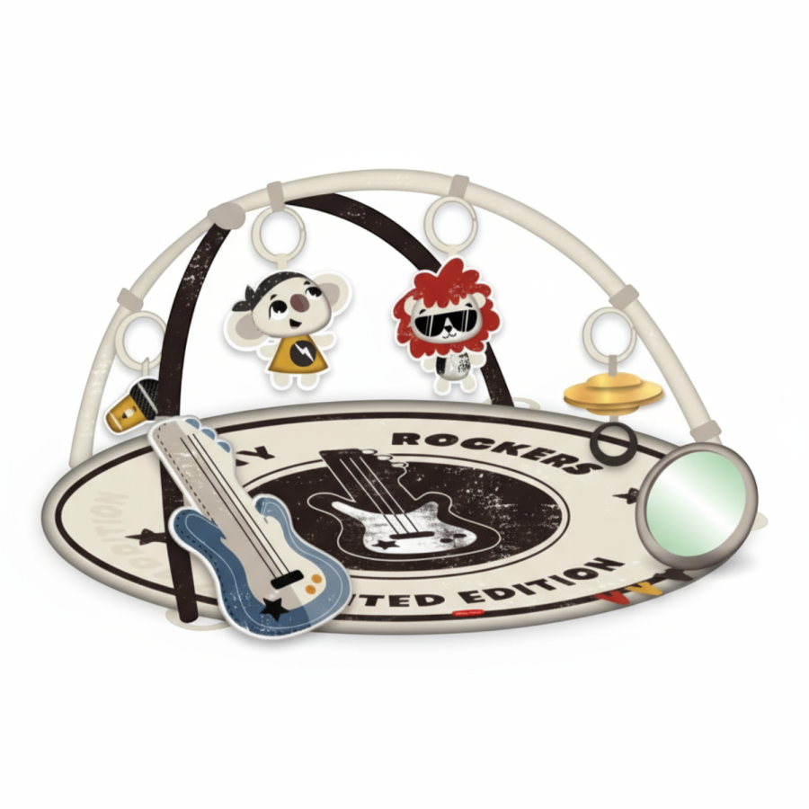 Gimnastyka, mata edukacyjna z pałąkami - Tiny Rockers / Tiny Love