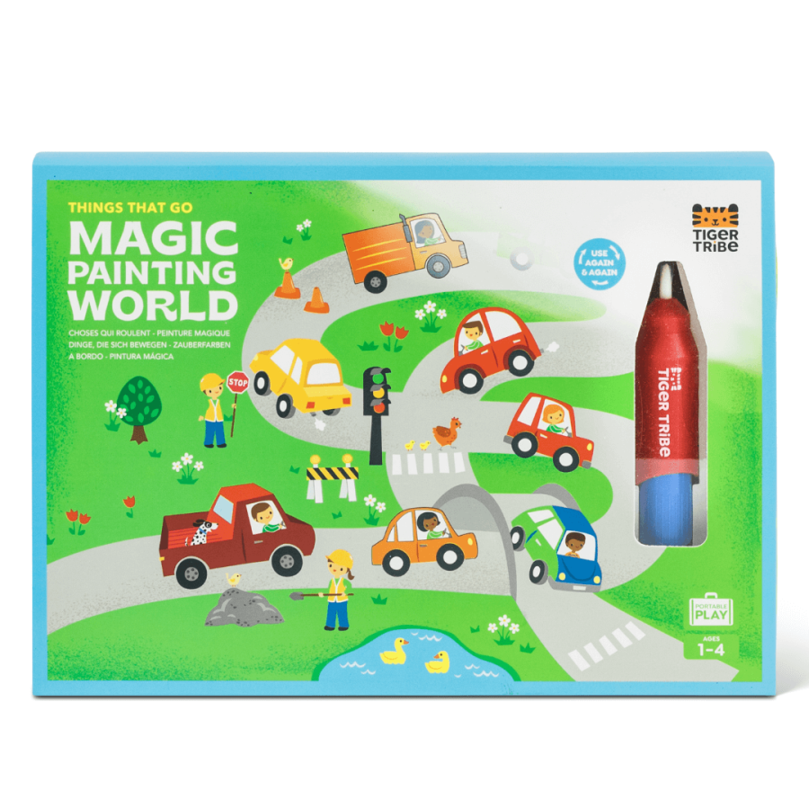 Kolorowanka wodna – Na Drodze / Tiger Tribe