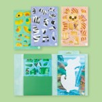 Wyklejanie po numerach - Zwierzątka / Tiger Tribe