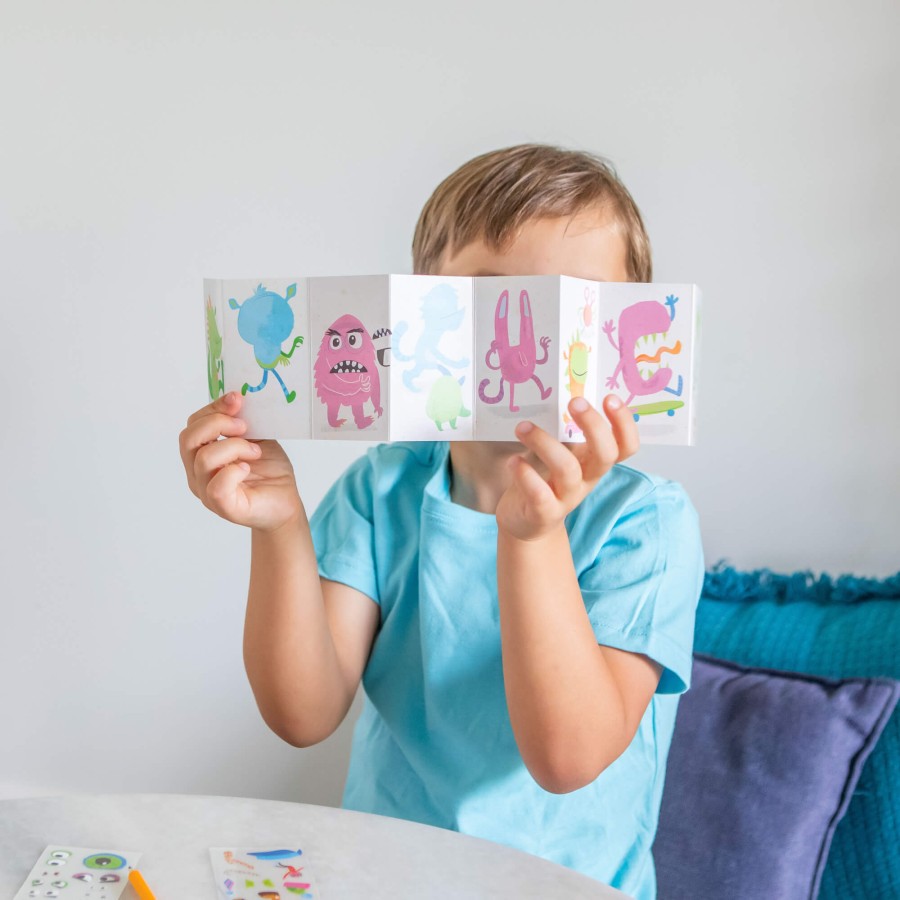 Zestaw z folią transferową - Wesołe Potworki / Tiger Tribe