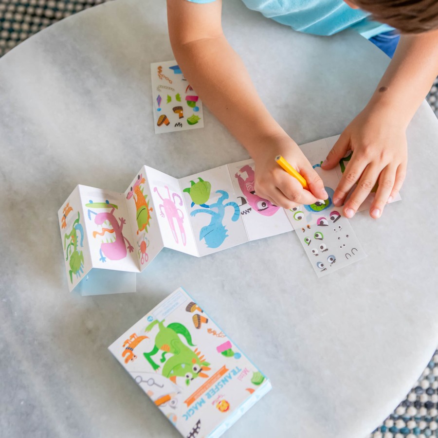 Zestaw z folią transferową - Wesołe Potworki / Tiger Tribe