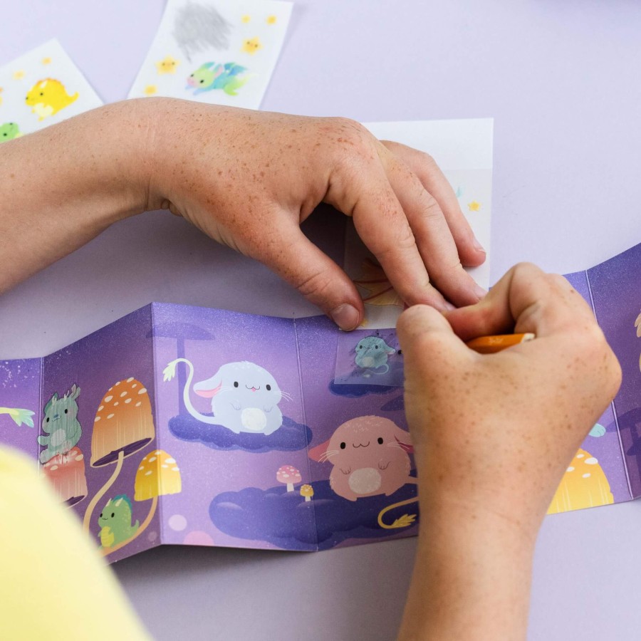 Zestaw z folią transferową - Zaczarowane Stworzenia / Tiger Tribe