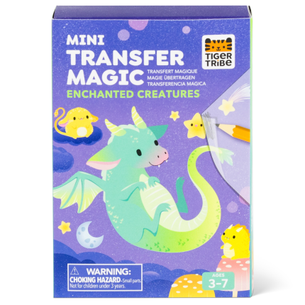 Zestaw z folią transferową - Zaczarowane Stworzenia / Tiger Tribe