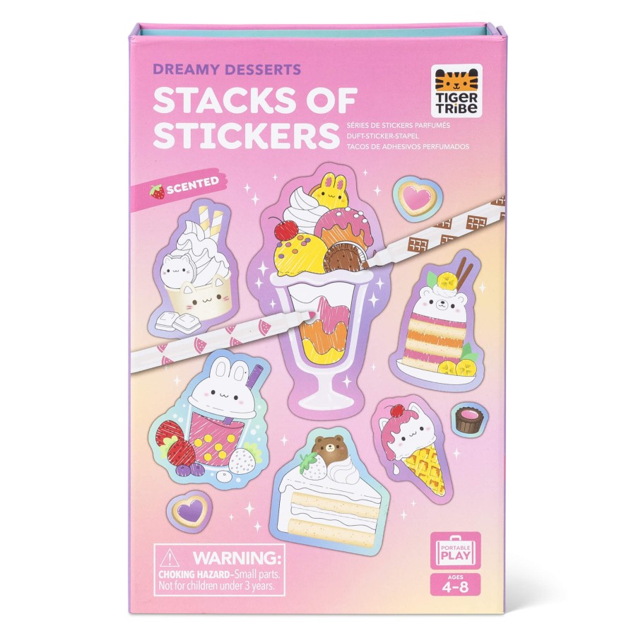Zestaw kreatywny - Pachnące Naklejki / Tiger Tribe
