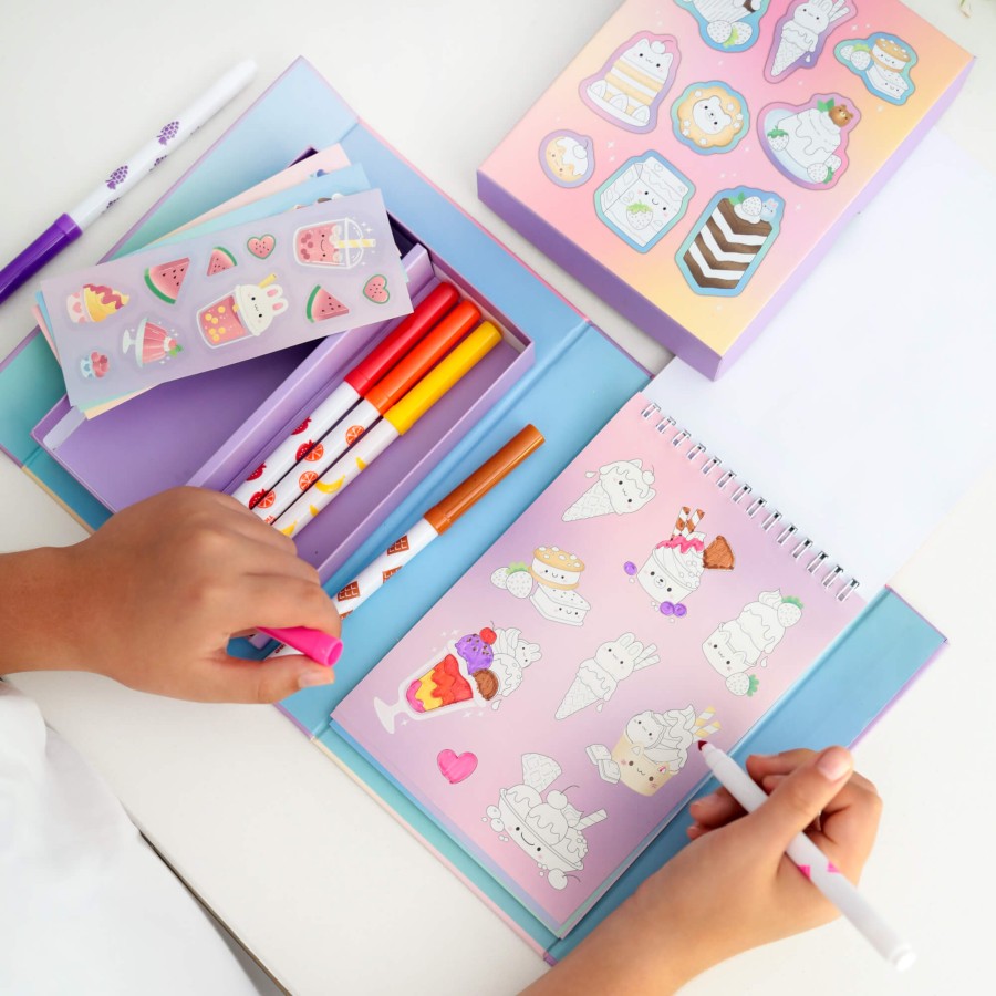 Zestaw kreatywny - Pachnące Naklejki / Tiger Tribe