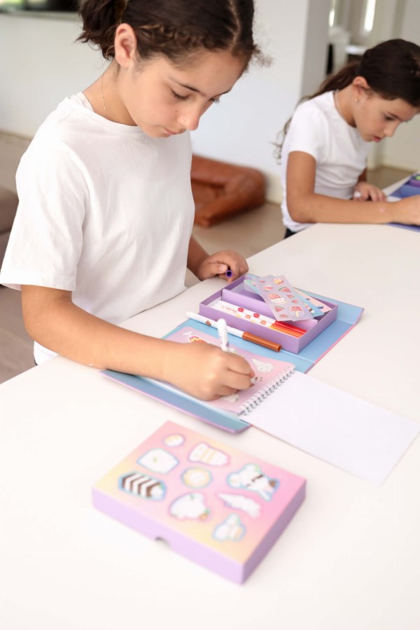 Zestaw kreatywny - Pachnące Naklejki / Tiger Tribe