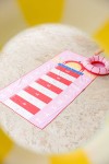 Dwustronny ręcznik plażowy PlayTowels - Lighthouse Cherry / QUUT