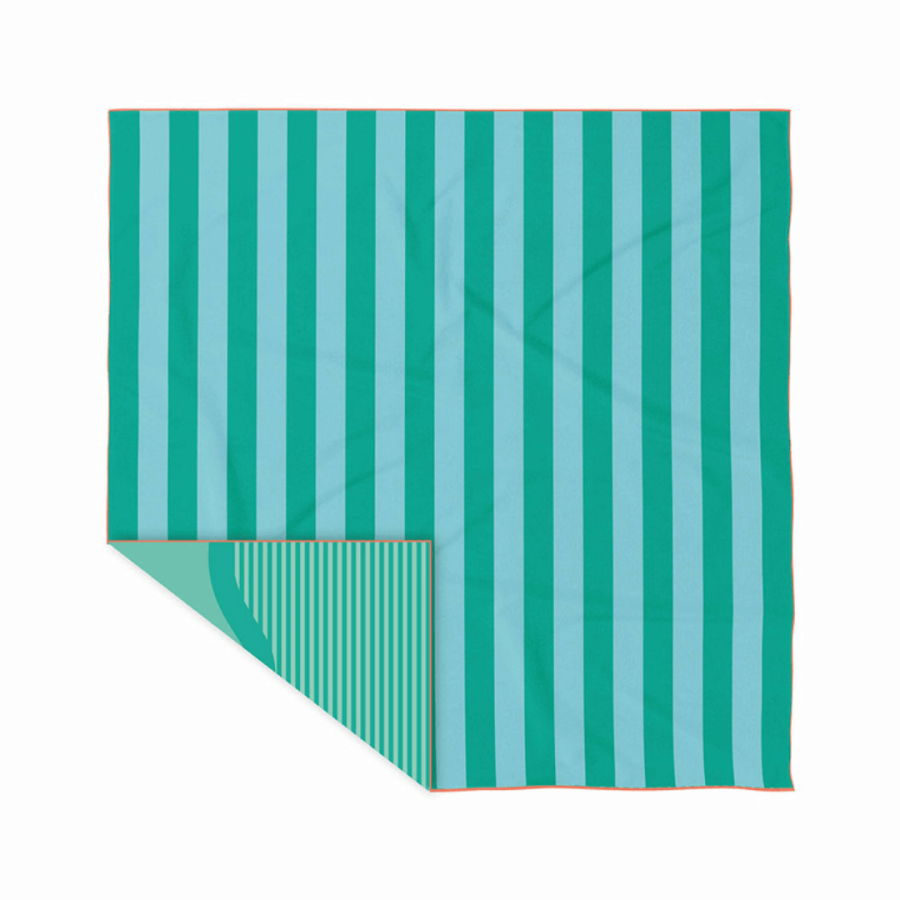 Dwustronny ręcznik plażowy PlayTowels - Safari / QUUT