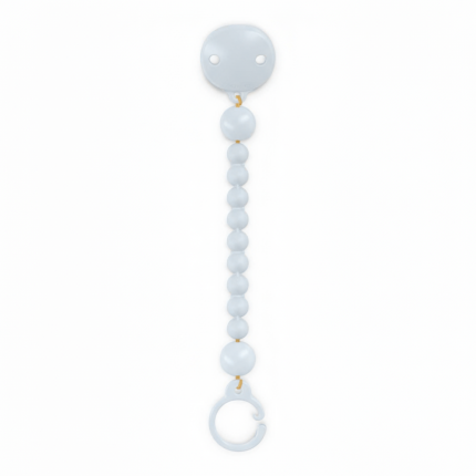 Silikonowy klips do smoczka - jasnoniebieski / Suavinex