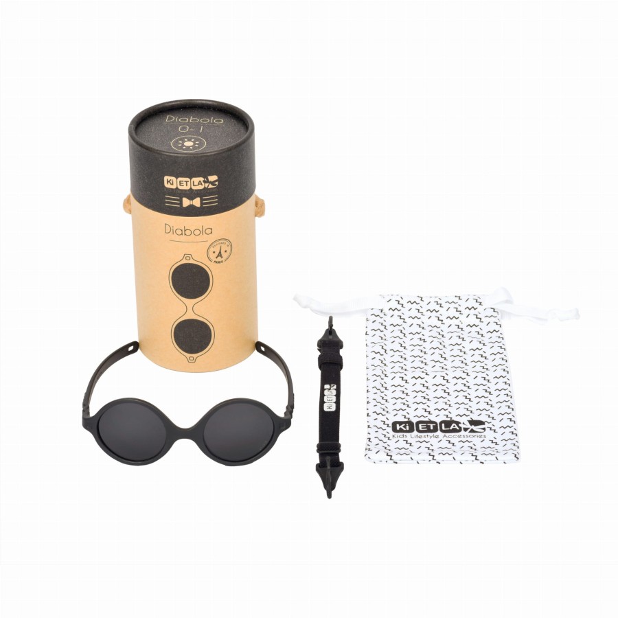 Okulary przeciwsłoneczne 0-1 Diabola Black / Kietla