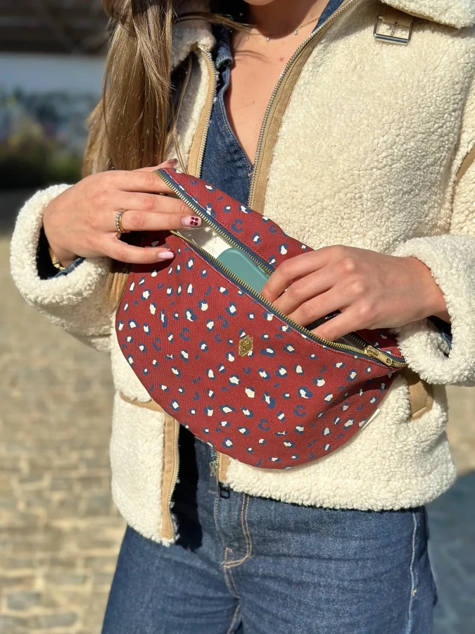 Saszetka XL BOB - Graou Brique / Milinane