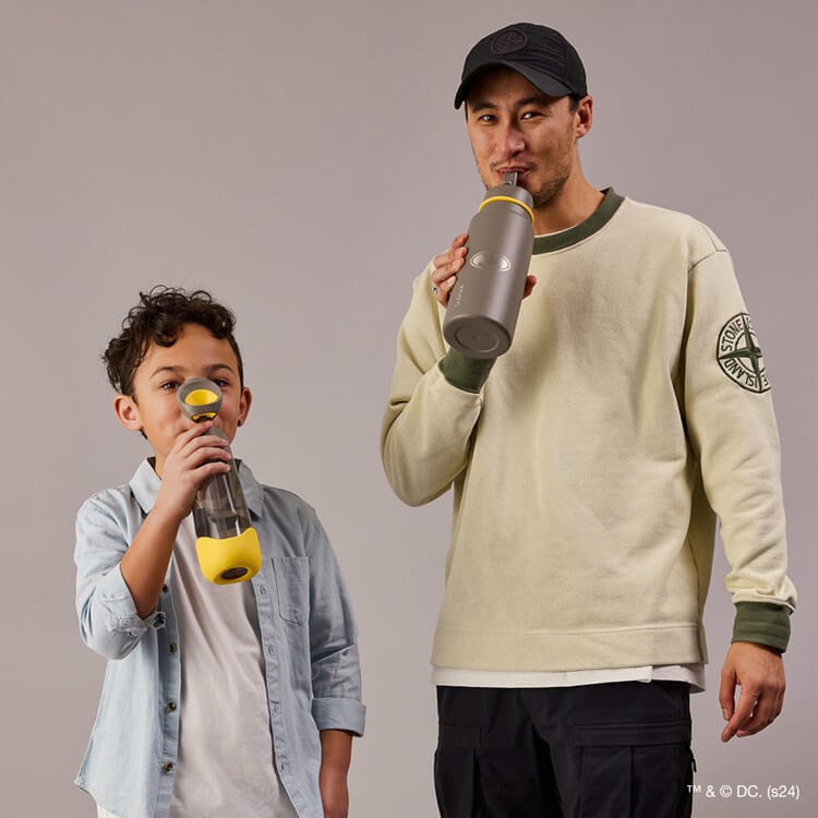 Tritanowa butelka ze słomką Batman / b.box