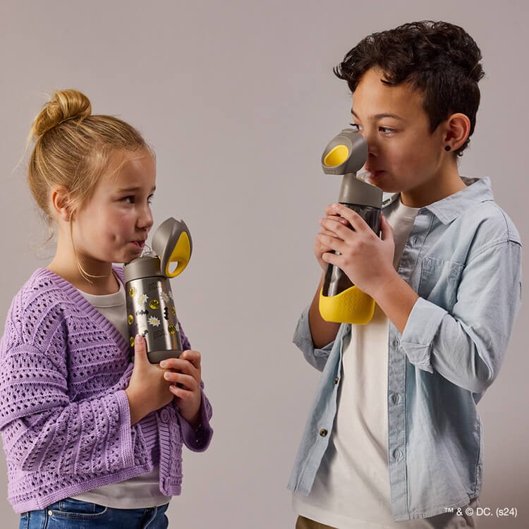 Tritanowa butelka ze słomką Batman / b.box