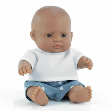 Lalka chłopiec Latynos My Friends & Me, 21cm / Miniland Doll