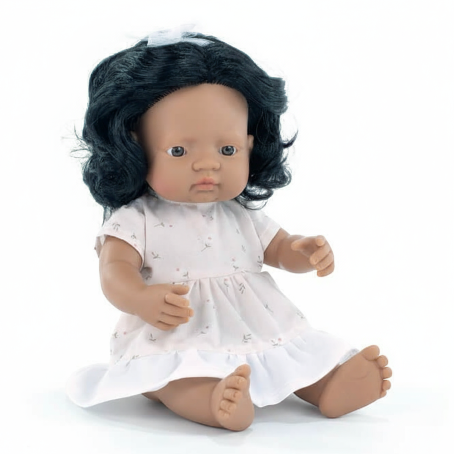 Lalka dziewczynka Latynoska My Friends & Me, 38cm / Miniland Doll