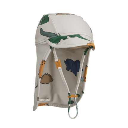 Długi kapelusz letni Cecilia - dinosaurs, mist / Liewood