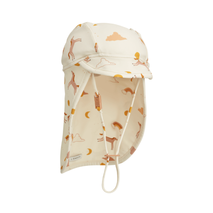 Długi kapelusz letni Cecilia - dream, ecru / Liewood