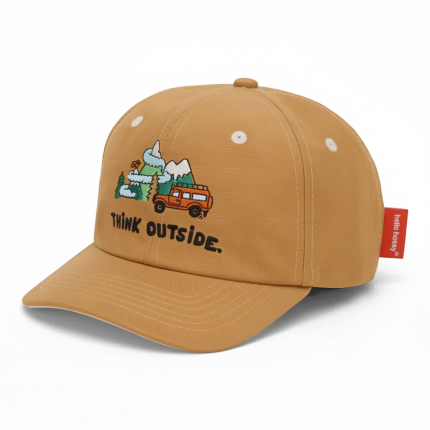 Lniana czapka z daszkiem Linen Outside / Hello Hossy