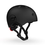 Kask S-M dla dzieci 3+ Black / Scoot&Ride