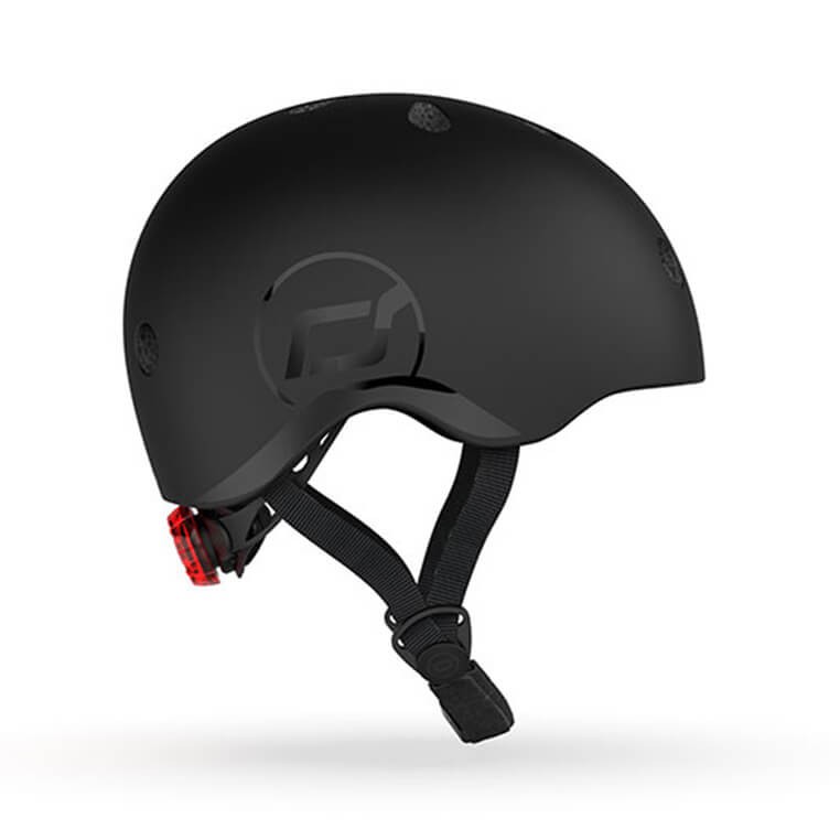 Kask S-M dla dzieci 3+ Black / Scoot&Ride