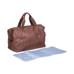 Torba Mommy Bag Signature Vegan Leather Dark Brown / Childhome