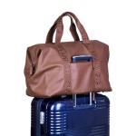 Torba Mommy Bag Signature Vegan Leather Dark Brown / Childhome