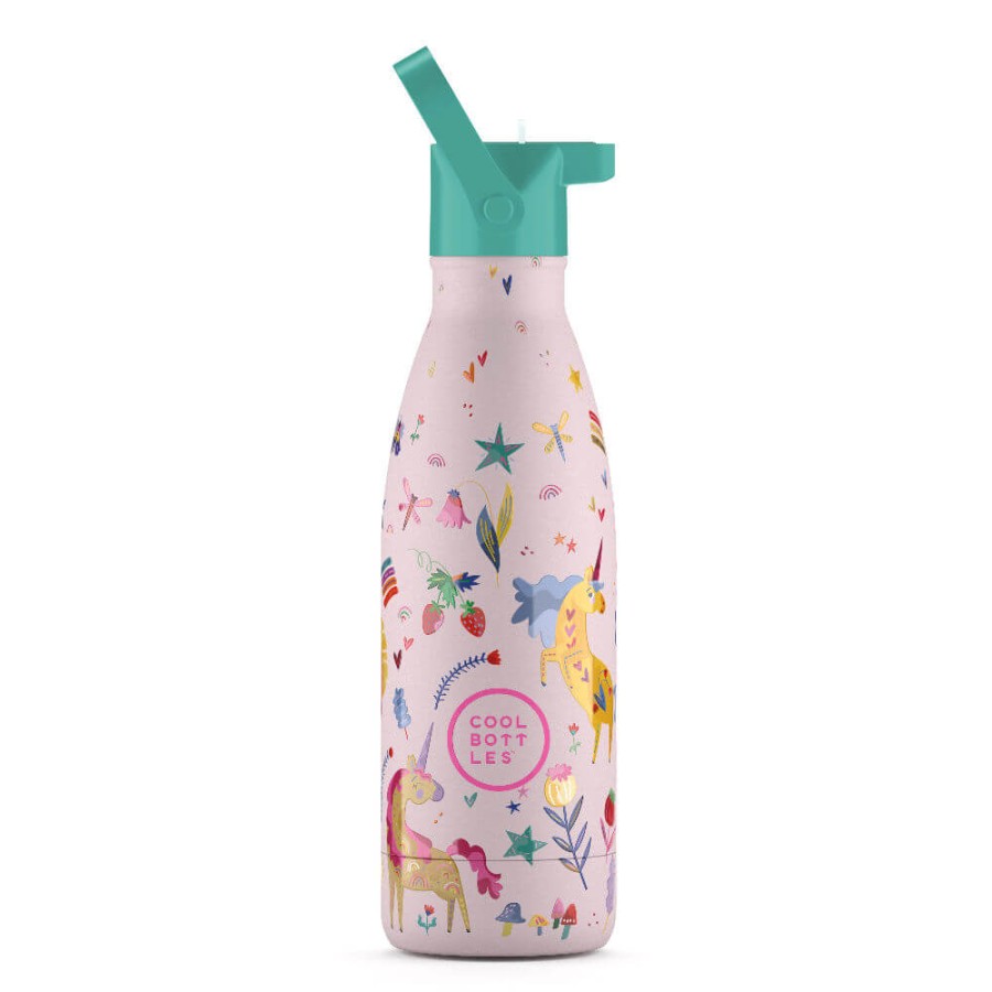 Butelka termiczna Kids Triple cool - Funny Unicorns, 350 ml / Cool Bottles
