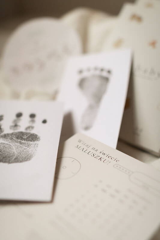 Niebrudzący tusz do odcisków – oh baby / Mommy Planner