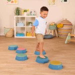 BRAK OPAKOWANIA: Balance & Hop Stepping Stones – kamienie sensoryczne / B.Toys