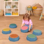 BRAK OPAKOWANIA: Balance & Hop Stepping Stones – kamienie sensoryczne / B.Toys