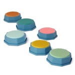 BRAK OPAKOWANIA: Balance & Hop Stepping Stones – kamienie sensoryczne / B.Toys