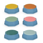 BRAK OPAKOWANIA: Balance & Hop Stepping Stones – kamienie sensoryczne / B.Toys
