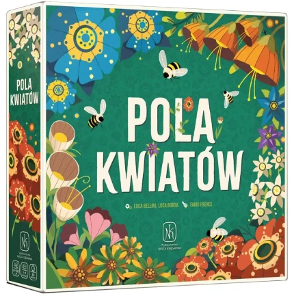 Pola kwiatów - Gra Planszowa / Wydawnictwo Nasza Księgarnia
