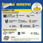 Świetlni detektywi - Gra Planszowa / Wydawnictwo Nasza Księgarnia