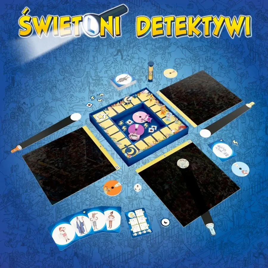 Świetlni detektywi - Gra Planszowa / Wydawnictwo Nasza Księgarnia