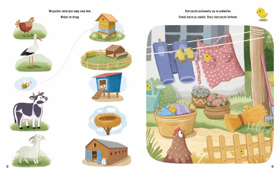 Zabawy z Felusiem i Guciem. Wycieczka na wieś / Wydawnictwo Nasza Księgarnia