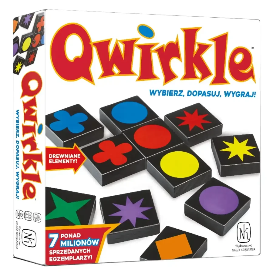 Qwirkle - Gra Planszowa / Wydawnictwo Nasza Księgarnia