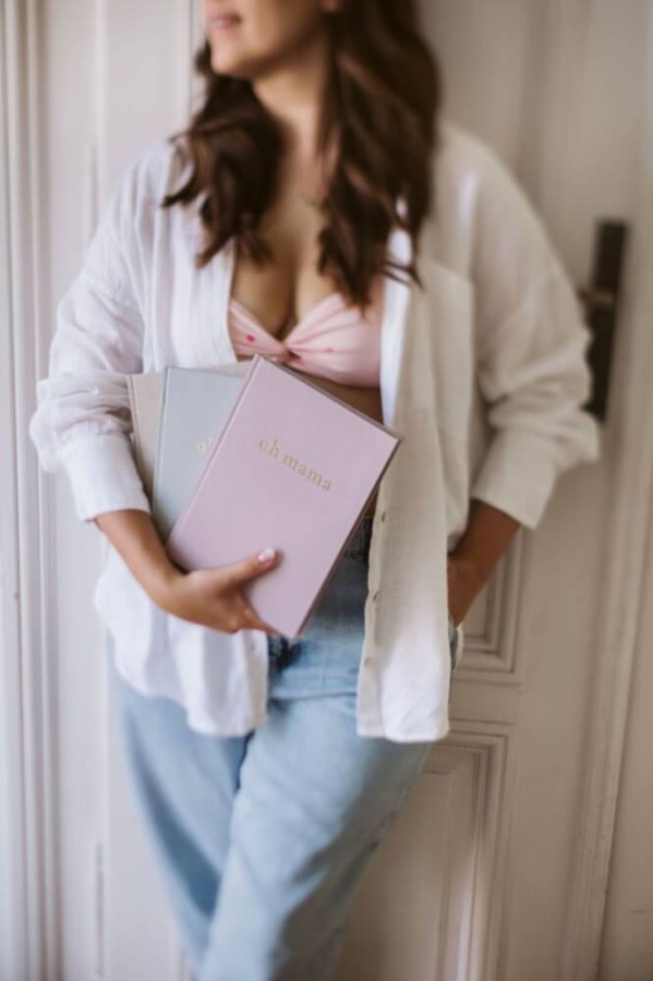 Pamiętnik ciąży - oh mama Grey Twilight / Mommy Planner