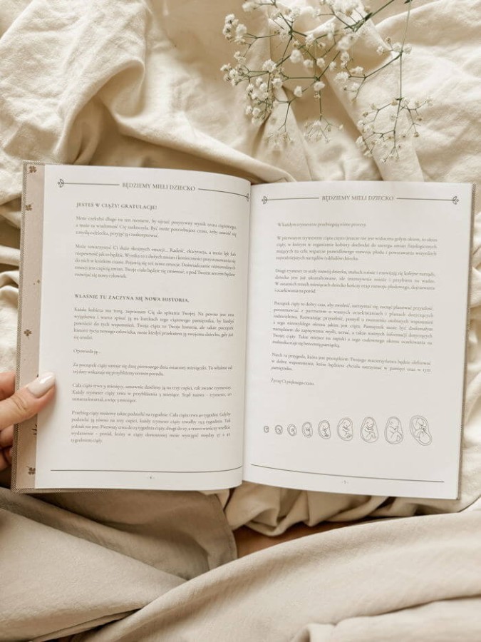 Pamiętnik ciąży - oh mama Grey Twilight / Mommy Planner