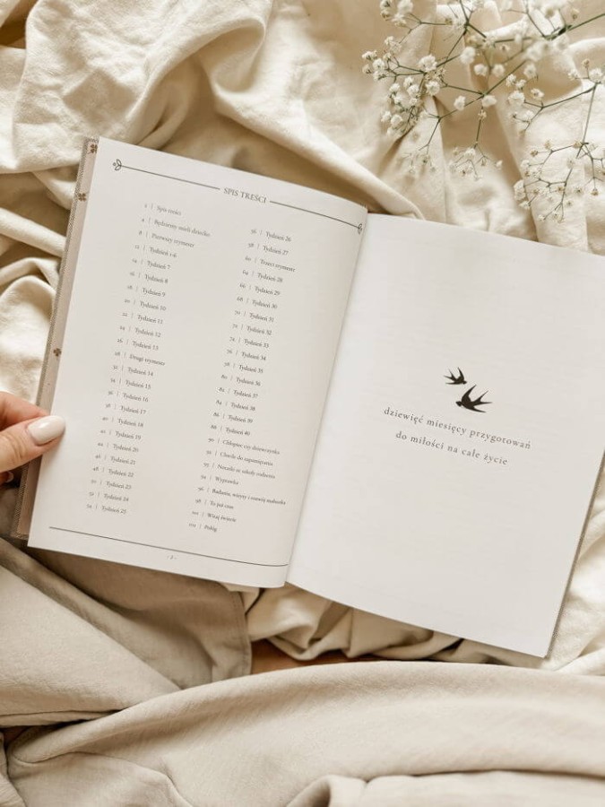 Pamiętnik ciąży - oh mama Grey Twilight / Mommy Planner