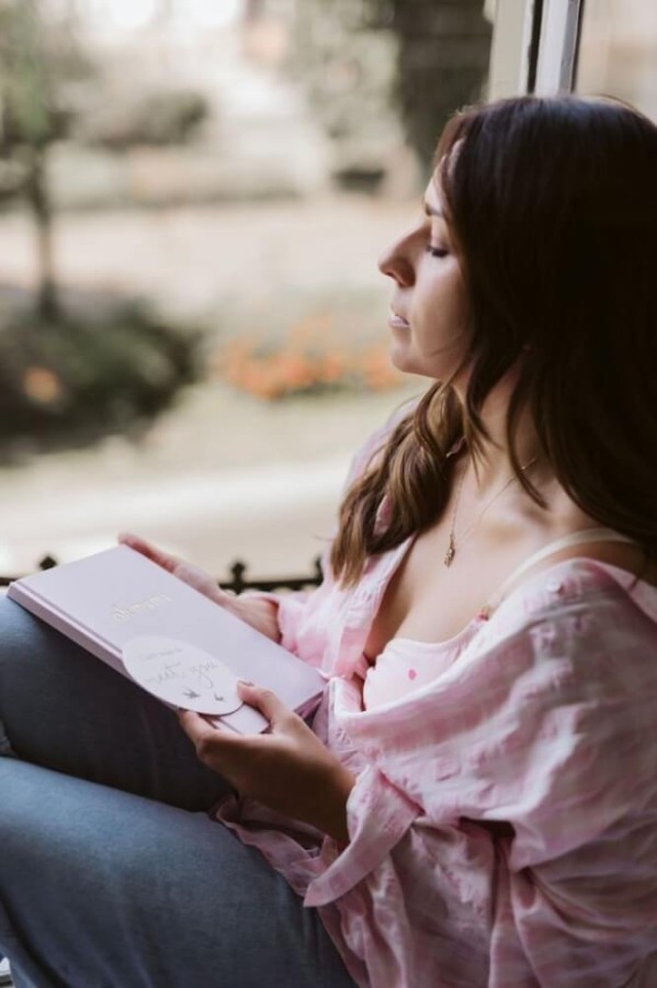 Pamiętnik ciąży - oh mama Soft Pink / Mommy Planner