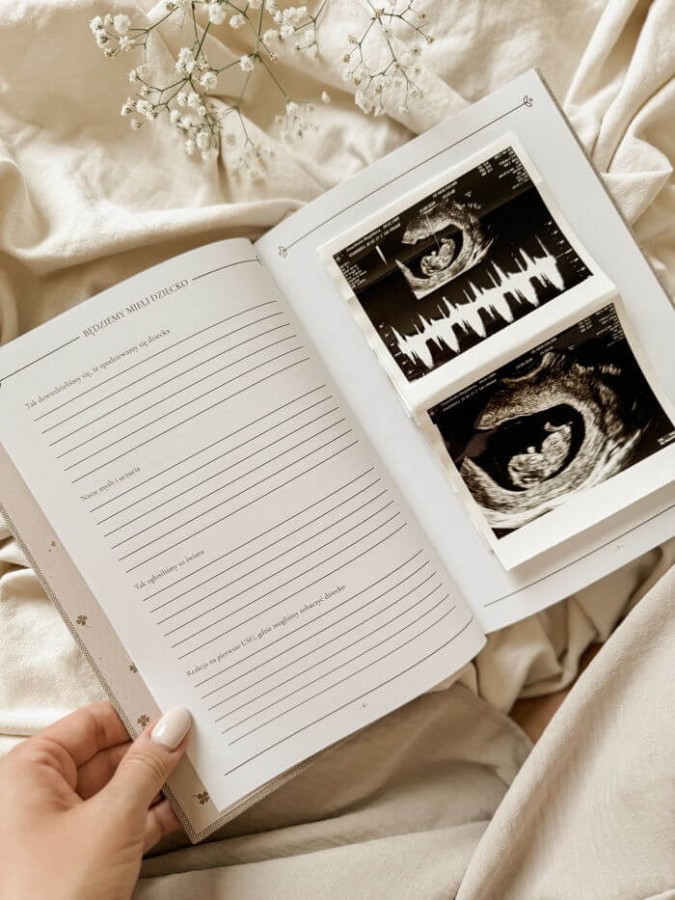 Pamiętnik ciąży - oh mama Soft Pink / Mommy Planner